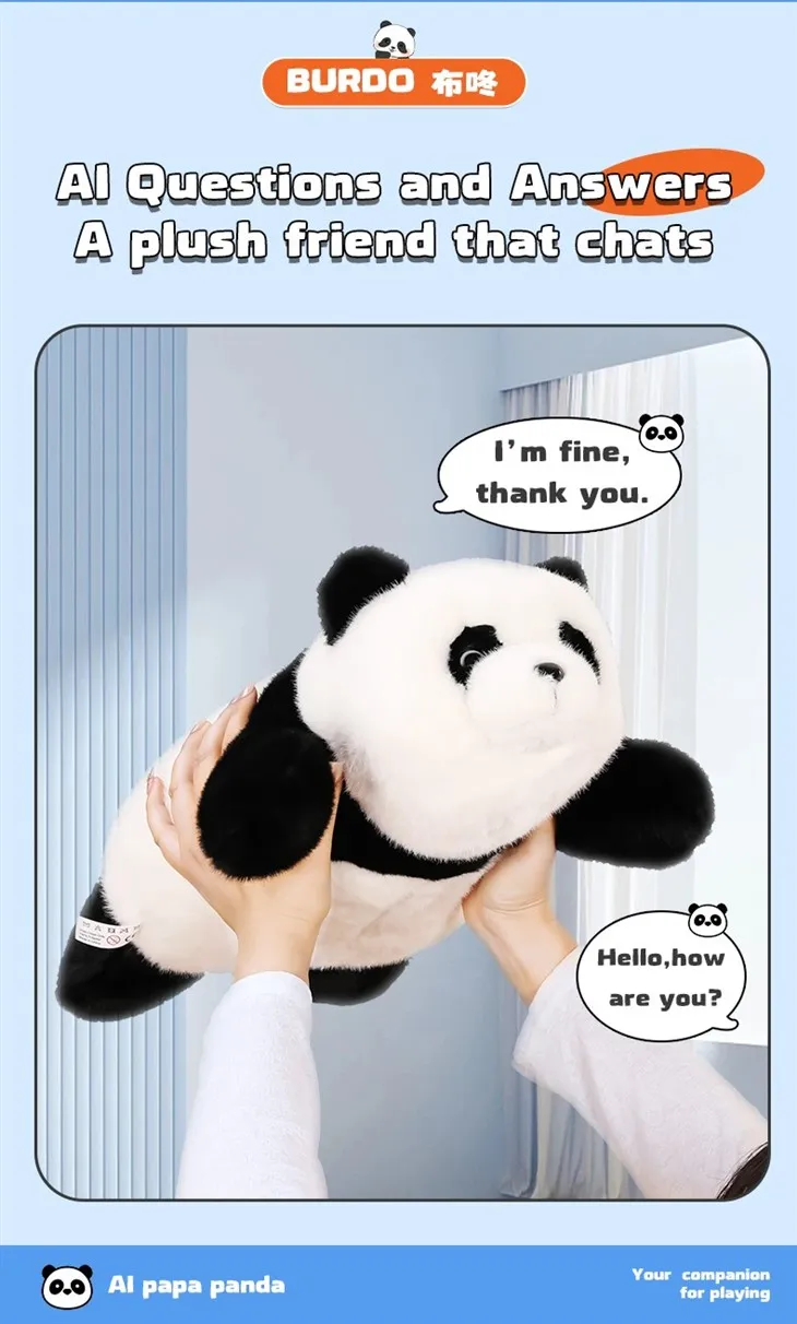 A Perfect Companion for Children - Early Education AI Panda Toy A Perfect Companion for Children - Early Education AI Panda Toy