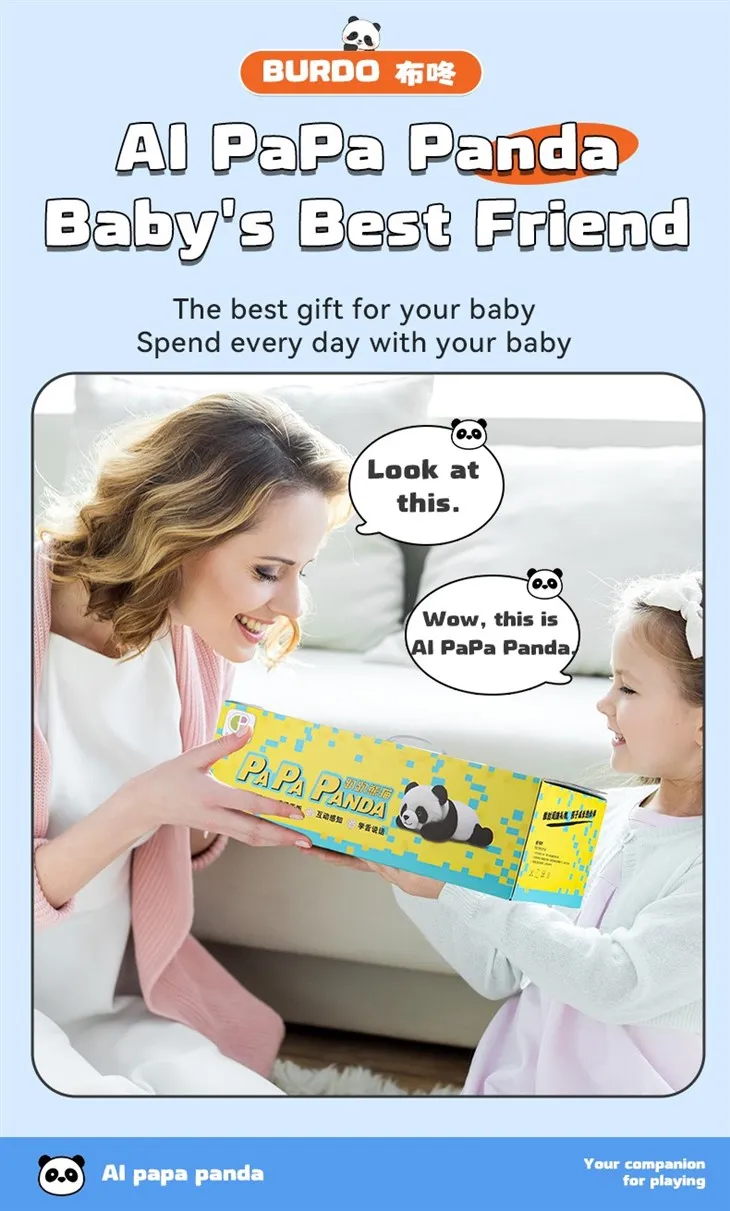 A Perfect Companion for Children - Early Education AI Panda Toy A Perfect Companion for Children - Early Education AI Panda Toy